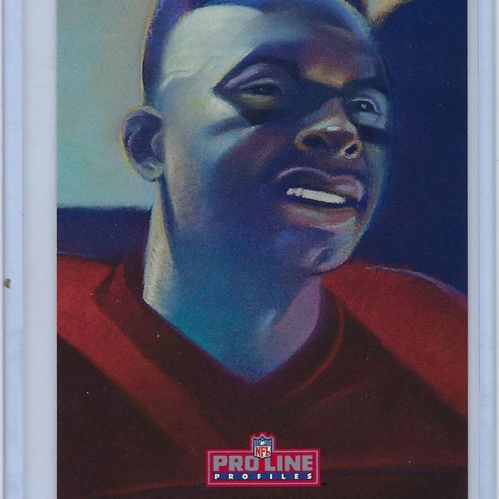 1992 Pro Line Profiles #50 JERRY RICE 49ers